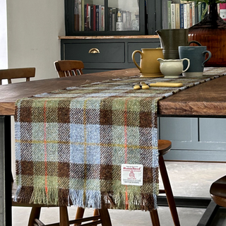 William & Irene Harris Tweed Table Runners