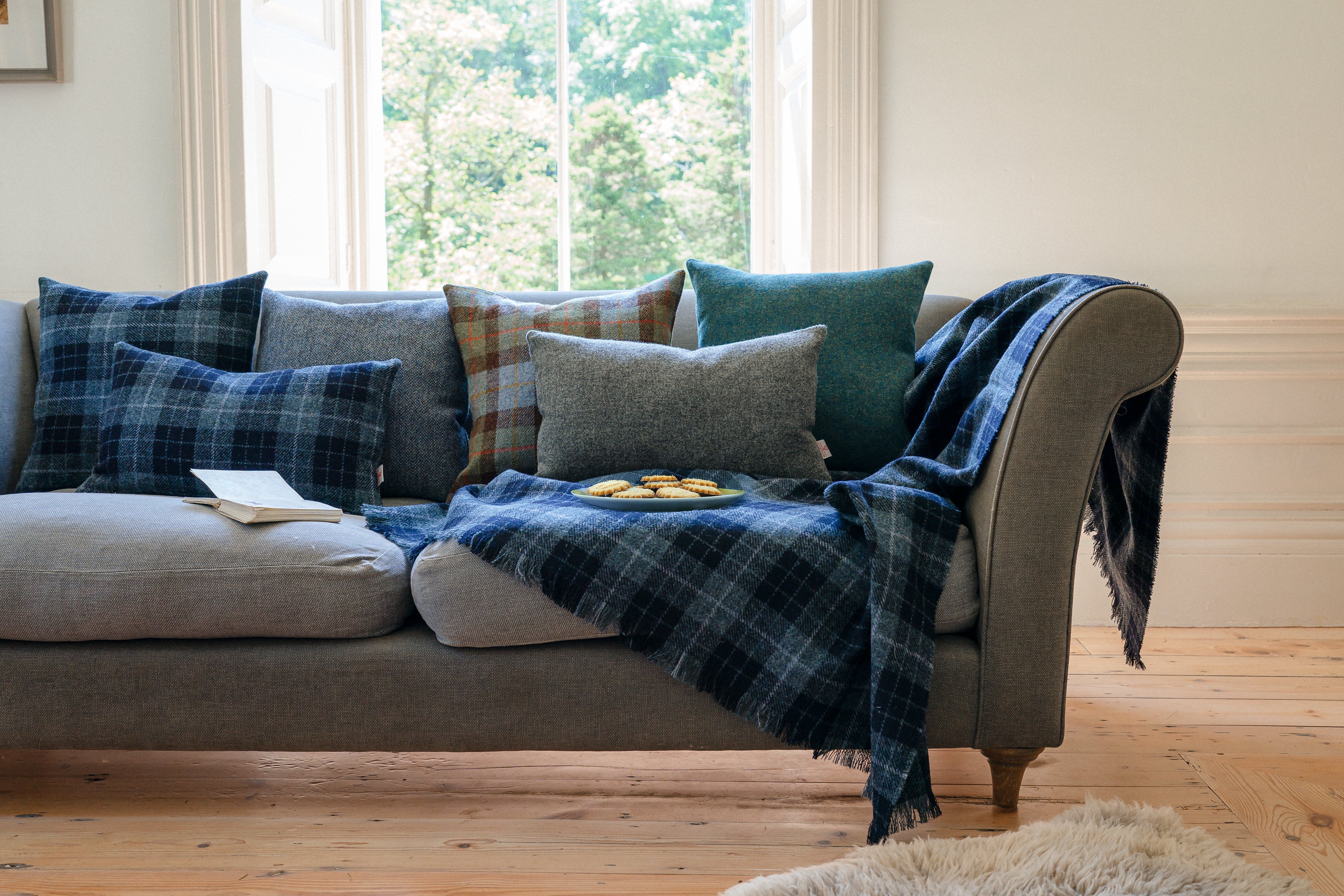 Harris Tweed Throws & Cushions