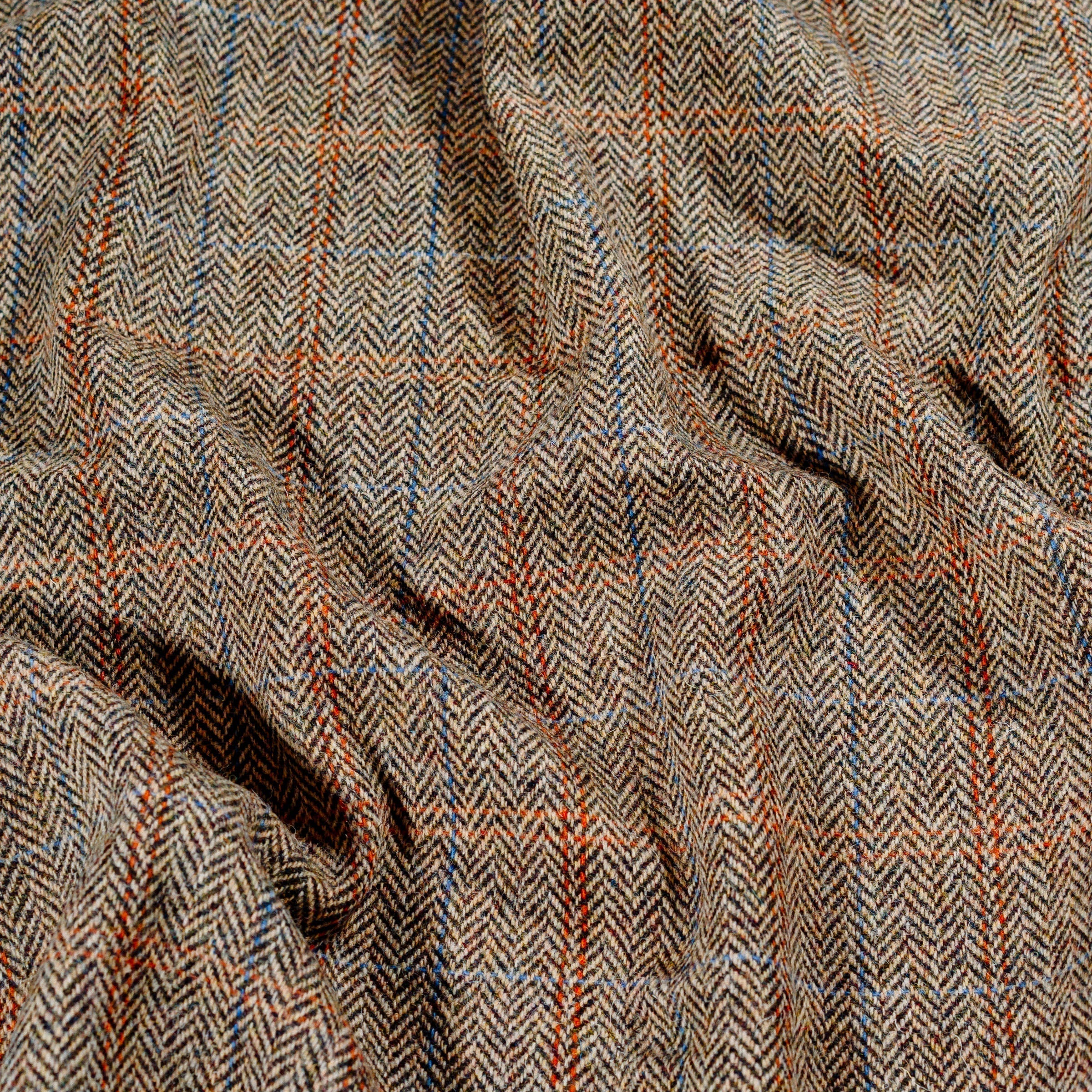 Do You Have Bracken Herringbone Harris Tweed®? Matching Cushions, Blankets, and Footstools to Your Tetrad Sofa