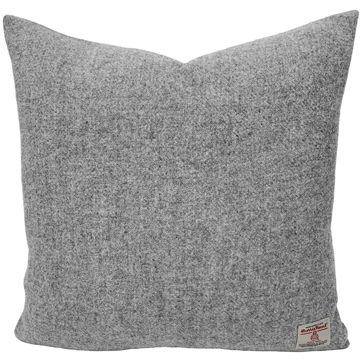 Light Grey Marl Square Cushion