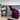 William & Irene Harris Tweed Claret Wrap Blanket