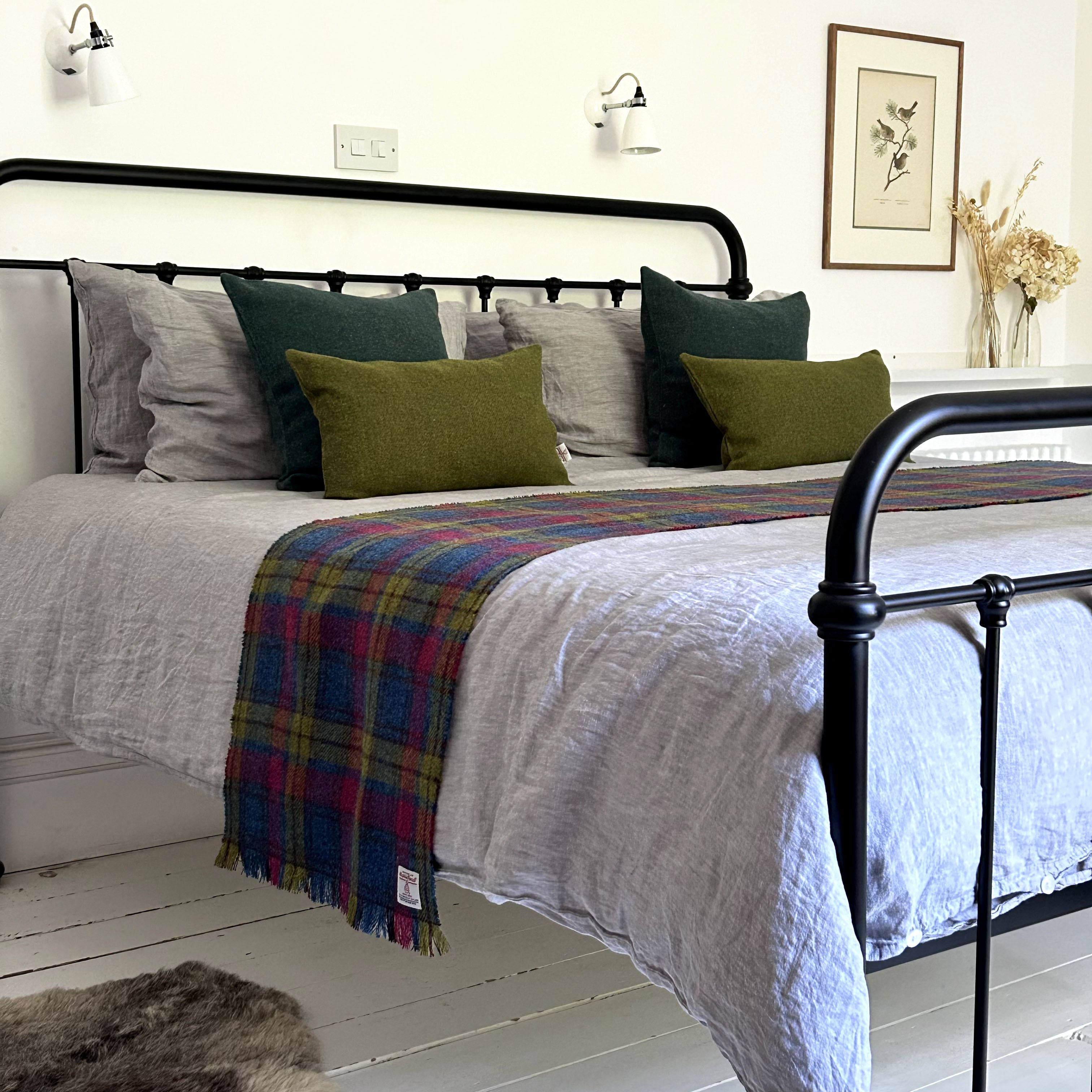 Harris Tweed® Callanish Tartan Bed Runner William & Irene