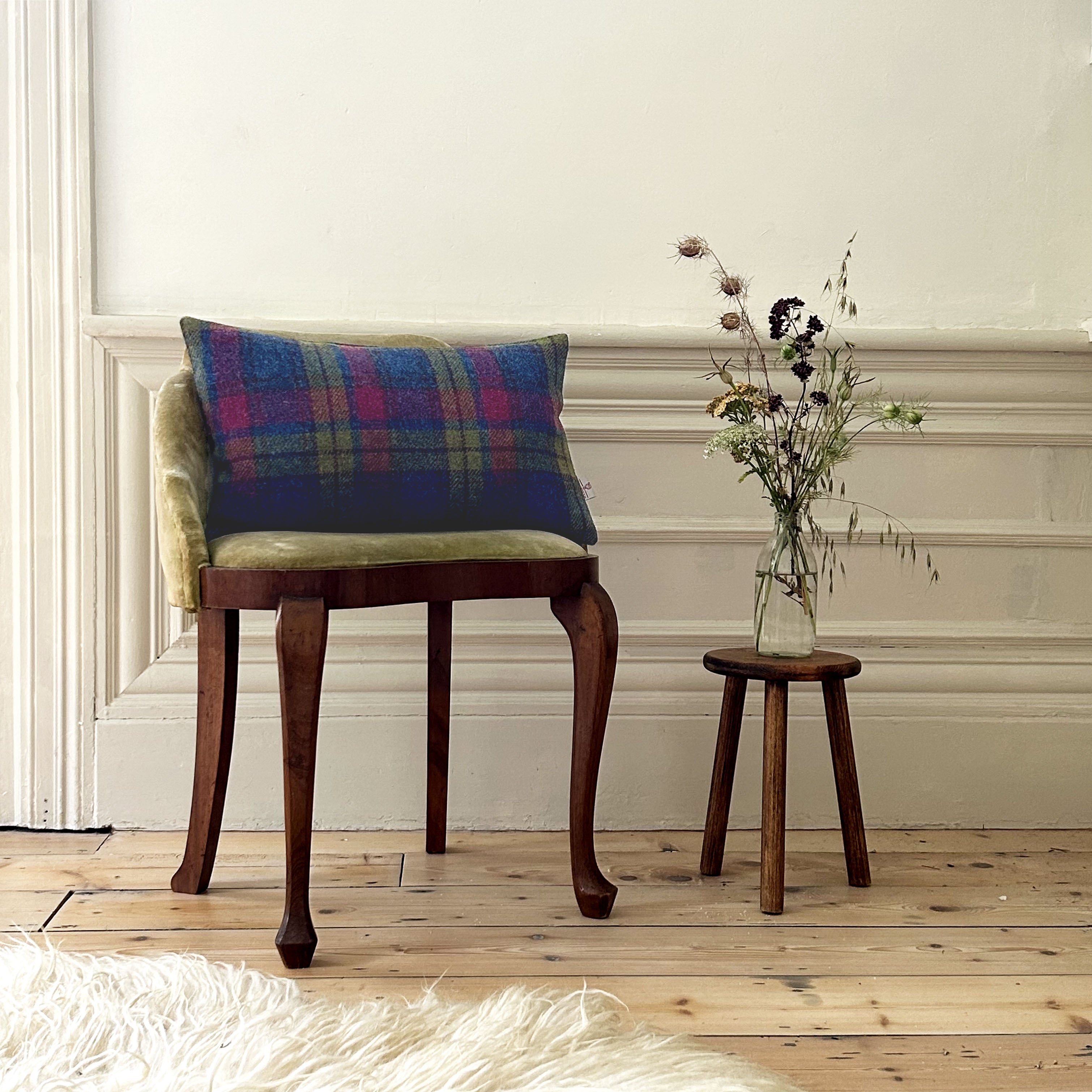 Callanish Tartan Lumbar Cushion