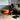 William & Irene Harris Tweed Clementine Footstool with Steel Hairpin Legs
