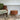 William & Irene Harris Tweed Terracotta Footstool with Steel Hairpin Legs