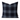 Harris Tweed Denim MacLeod cushion on a white background