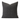 Harris Tweed Charcoal Herringbone cushion on a white background