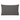 Harris Tweed Grey Herringbone lumbar cushion on a white background