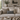 Beige sofa with Harris Tweed Mid Grey Marl lumbar cushion in a living room setting