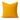 Mustard yellow Harris Tweed cushion on a white background
