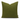 Harris Tweed Olive cushion on a white background