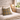 Bedroom overlooking a garden with brd themed wallpaper, Harris Tweed Sollas Tartan cushion and a nightstand with a lamp and candle
