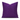 Harris Tweed Thistle purple cushion on a white background