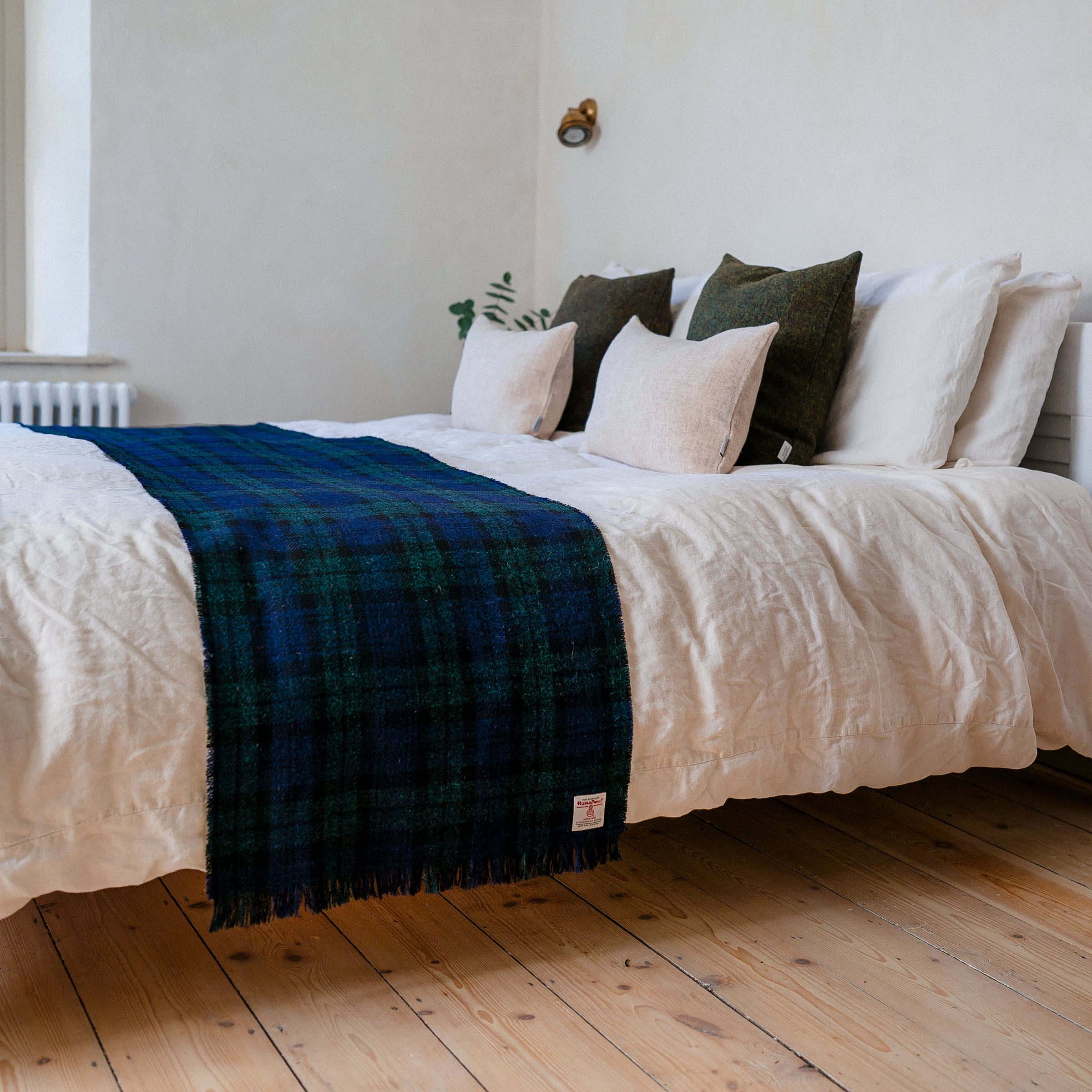 Black Watch Tartan Bed Runner