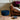 William & Irene Harris Tweed® Black Watch Tartan Footstool with Steel Hairpin Legs
