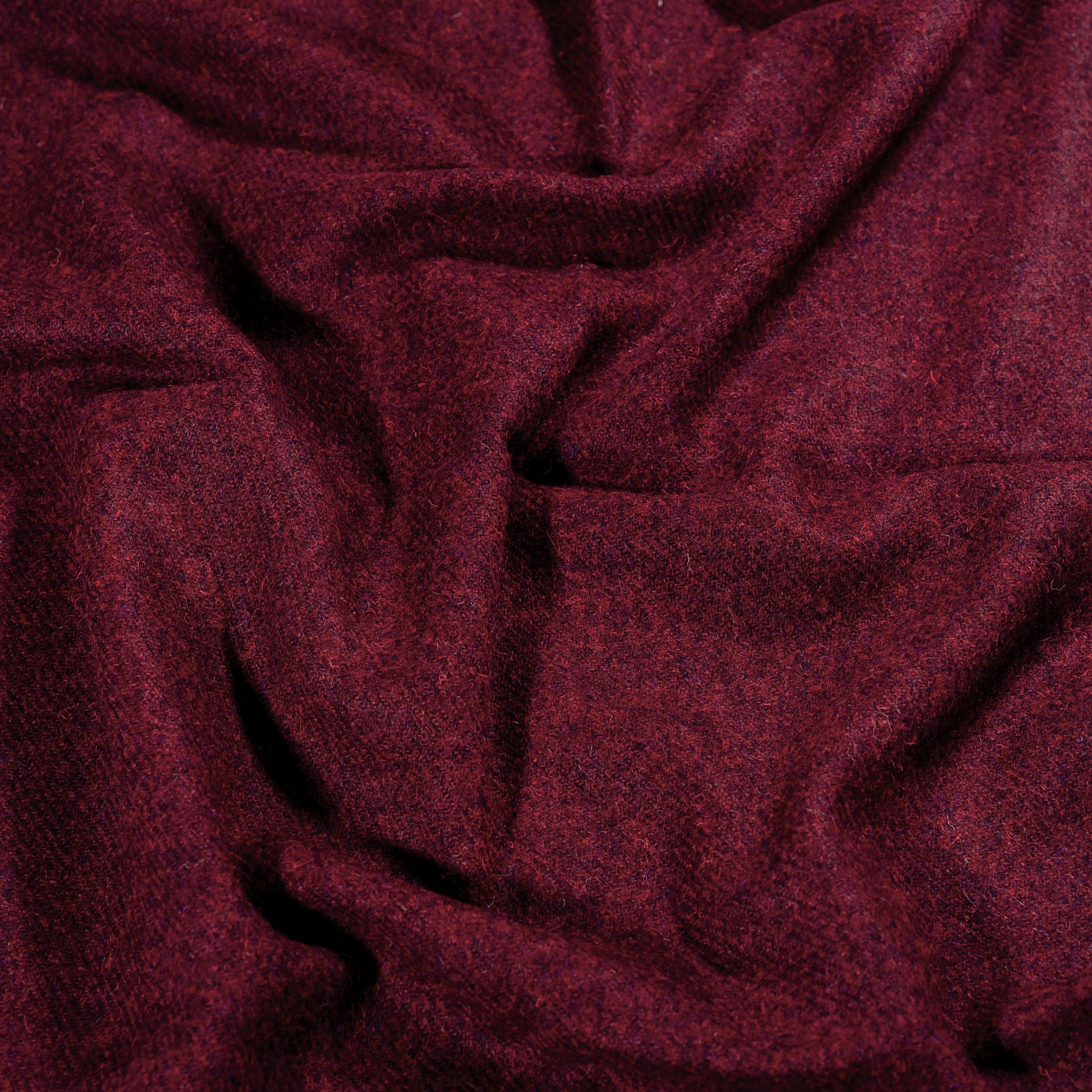 Harris Tweed® Claret Bed Runner William & Irene