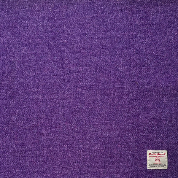 Harris Tweed Purple Lap Travel Blanket