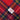 Harris Tweed Royal Stewart Tartan Luxury Footstool with Red Finish Steel Hairpin Legs